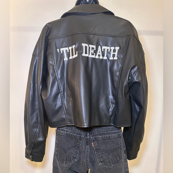 Til Death NWT Leather Jacket - Picture 4 of 7